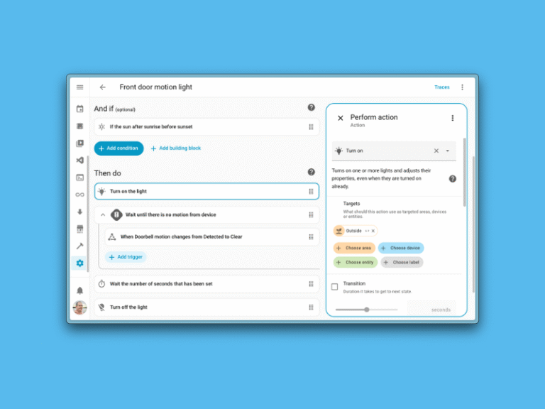 Home Assistant 2025.9 brings new automations sidebar and tile features