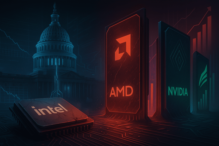Intel Is Losing Ground in the High-End CPU Segment. Can the US Government Save the Legacy Company?