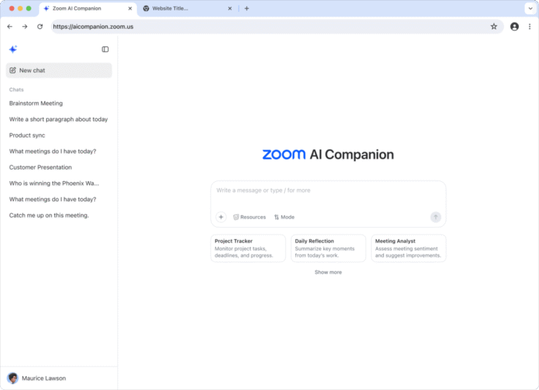 Zoom launches a cross application AI notetaker, AI avatars and more in its latest update