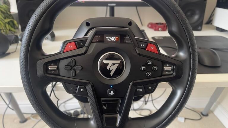 If you thought belt-driven racing wheels were dead, the Thrustmaster T248R would like a word