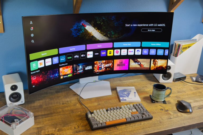 Take $600 off LG’s giant OLED ultrawide gaming monitor