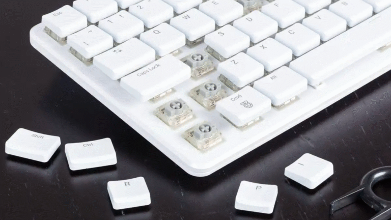 The Raspberry Pi keyboard-PC just got a mechanical keys upgrade