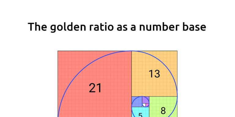 The golden ratio as a number base