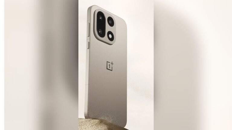 OnePlus confirms global launch for OnePlus 15 and unveils new ‘Sand Storm’ design