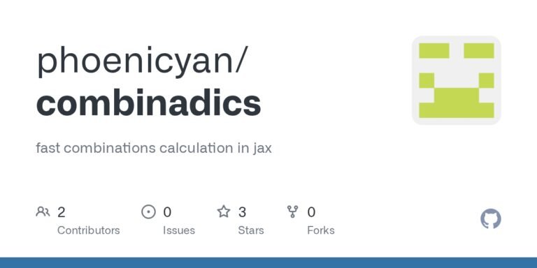 Jax: Fast Combinations Calculation