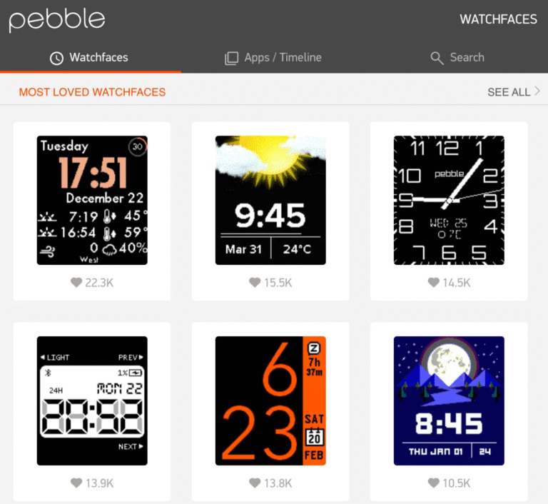 (Re)Introducing the Pebble Appstore