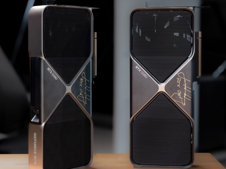 Nvidia is giving away two free RTX 5080 GPUs signed by CEO Jensen Huang Nvidia is giving away two free RTX 5080 GPUs signed by CEO Jensen Huang
