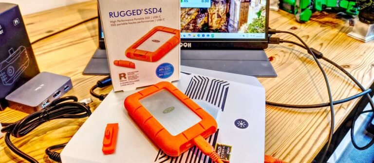 I tested the LaCie Rugged SSD4