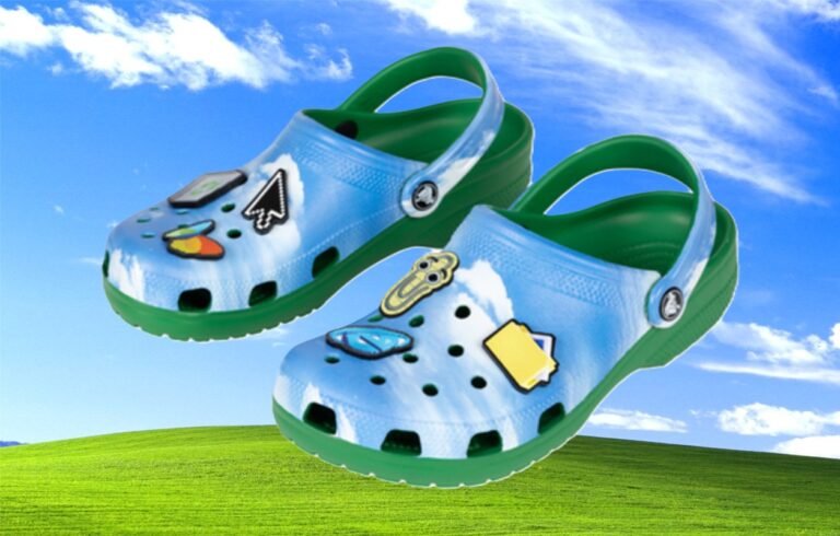 Microsoft’s Windows XP Crocs are now officially a thing