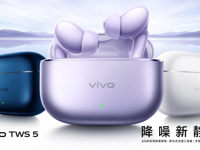 Vivo’s TWS 5 earbuds have up to 60dB noise cancellation, 3-device Bluetooth Multipoint, and a Hi-Fi version
