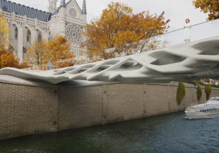 3D-printed concrete could help buildings absorb carbon instead of releasing it