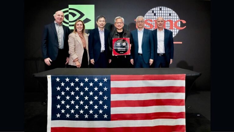 Nvidia has produced the first Blackwell wafer on US soil