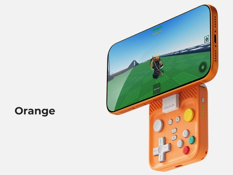 Abxylute’s Snap-on Controller to launch on Kickstarter for $39 and be available in orange