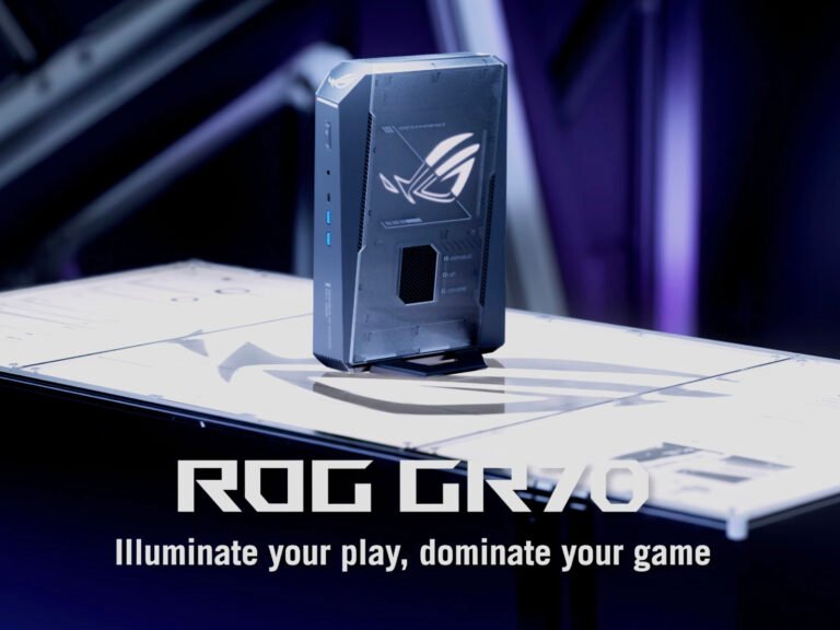 Asus reveals ROG GR70 gaming mini-PC globally as AMD Ryzen alternative to recent ROG NUC 2025 releases