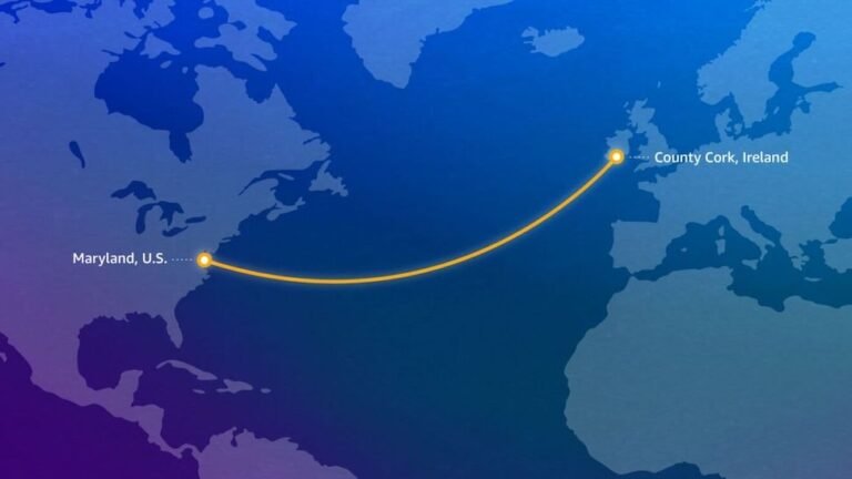 AWS is building a new high-speed subsea internet cable to connect the US and Ireland