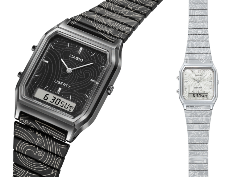 New Casio x Liberty London AQ-230 watches unveiled with vintage-inspired designs New Casio x Liberty London AQ-230 watches unveiled with vintage-inspired designs