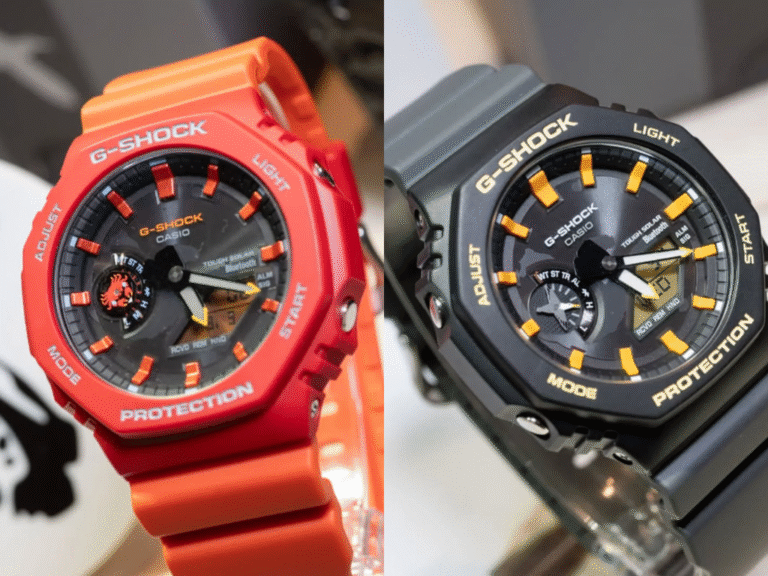 New Casio GA-B2100DF watches’ hands-on images showcase bright color palettes New Casio GA-B2100DF watches’ hands-on images showcase bright color palettes