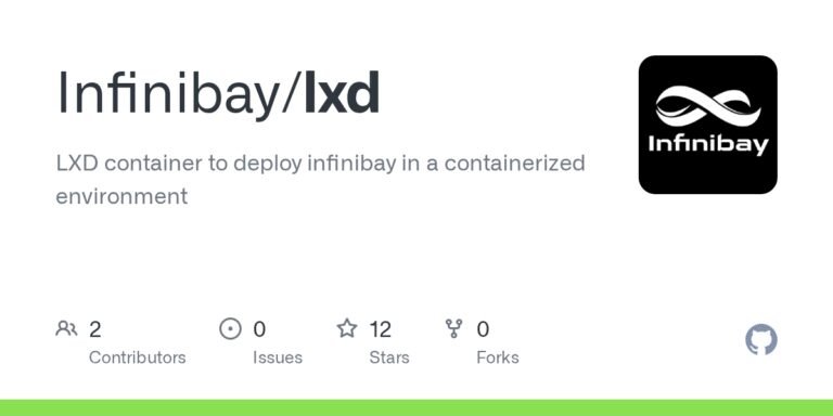 Infinibay LXD Container