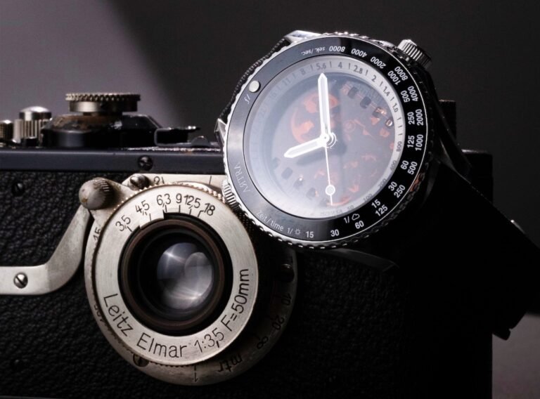 Limited edition Camera One watch for photography enthusiasts features variable aperture and calculates shutter speed