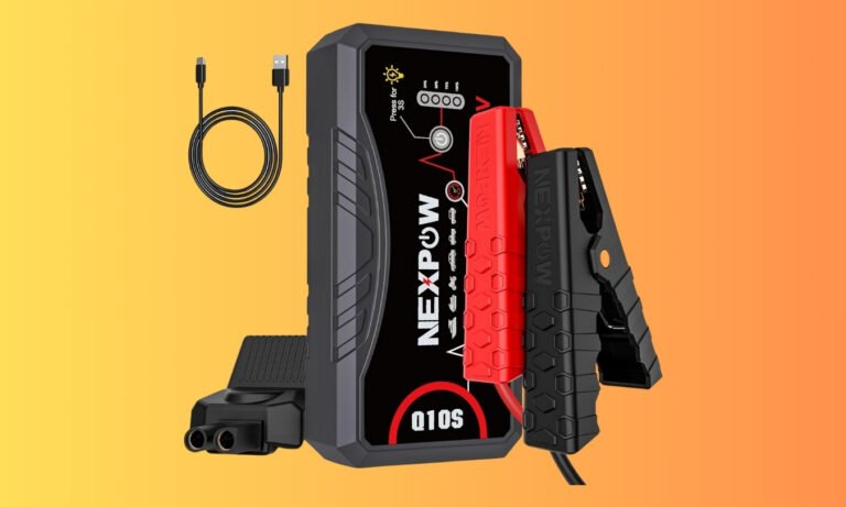 Save 41% on this 3000A portable car jump starter with fast USB charging