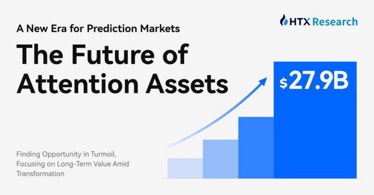 HTX Research Releases New Report on Prediction Markets: From Structural Constraints to the Future of Attention-Based Financial Infrastructure HTX Research Releases New Report on Prediction Markets: From Structural Constraints to the Future of Attention-Based Financial Infrastructure