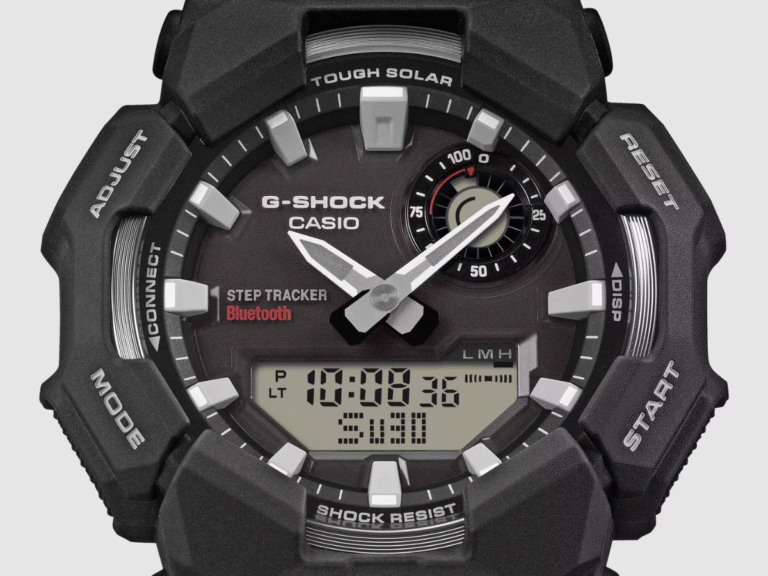New Casio G-Shock step-tracking watches with Tough Solar now available in EU
