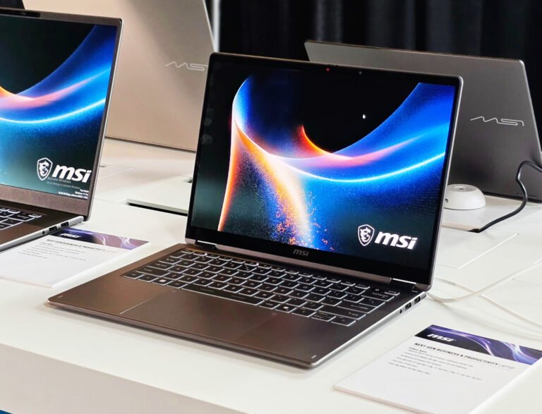 MSI Prestige 13 packs Intel Panther Lake and OLED display into 1 kg laptop; MSI also showcases Prestige 14 and 16