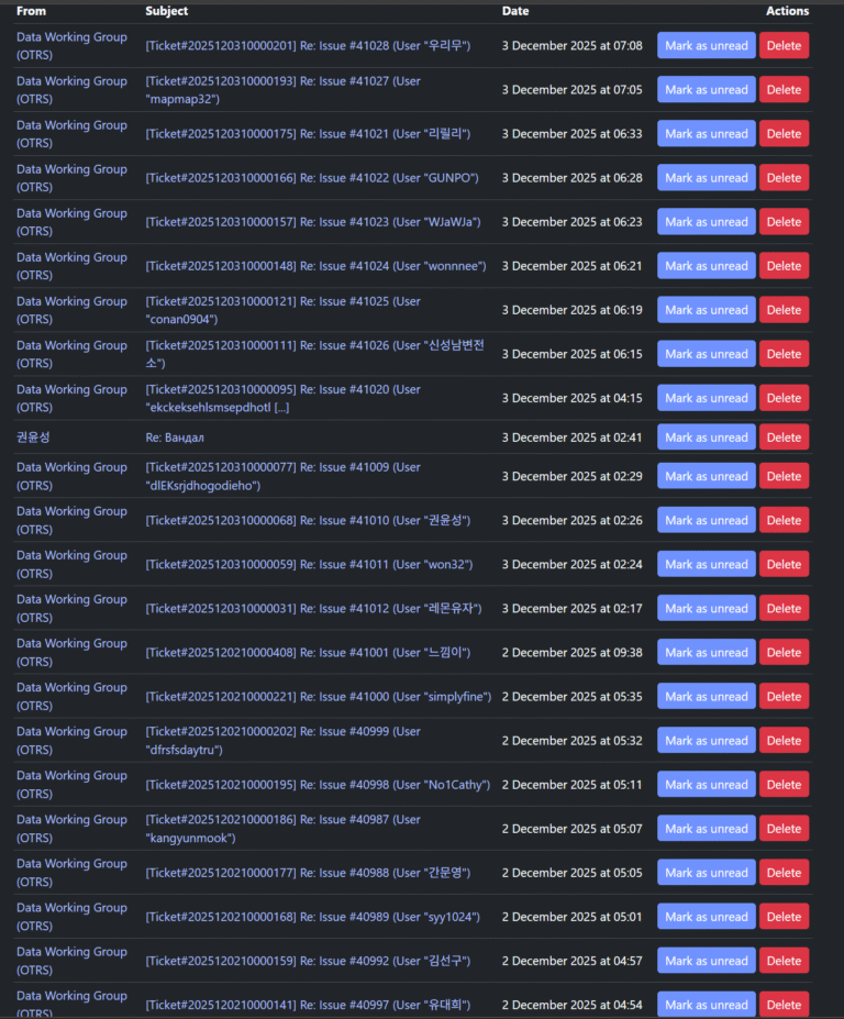 Wave of (Open Street Map) Vandalism in South Korea Wave of (Open Street Map) Vandalism in South Korea
