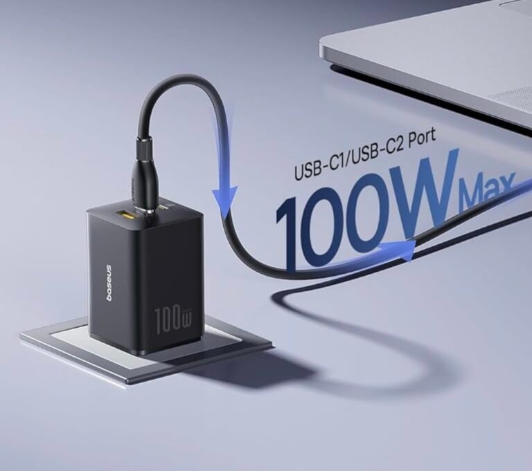Baseus 100-watt GaN fast charger with foldable prongs falls to new record-low price on Amazon