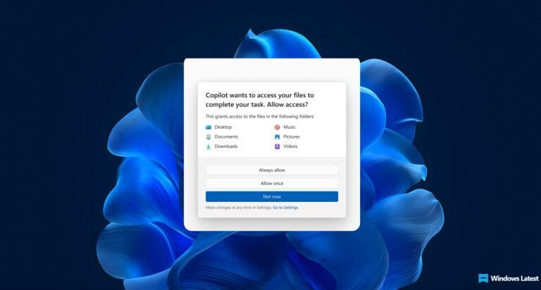 Windows 11 will ask consent before sharing personal files with AI after outrage