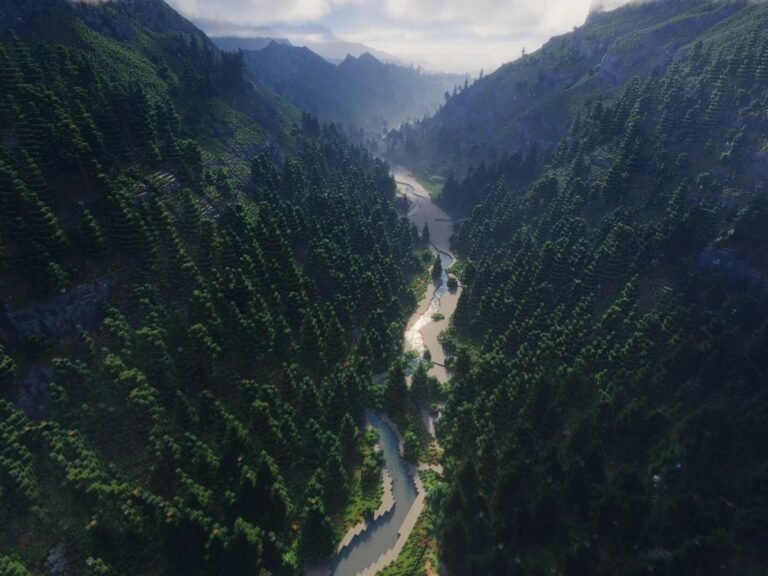 After 3 years of work and more than 70,000 blocks, he created a new realistic world in Minecraft