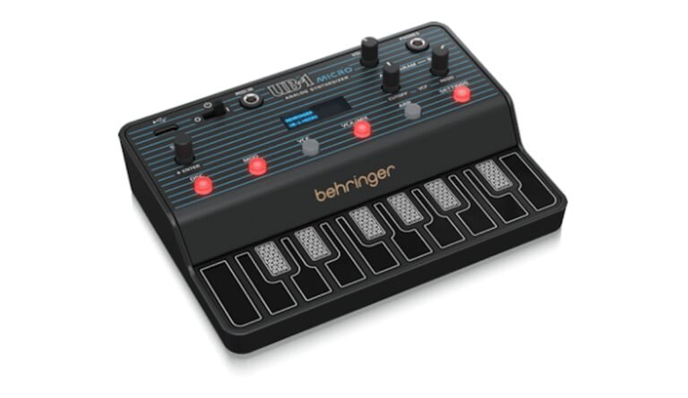 This cute little Behringer synthesizer sounds massive and costs just $49 This cute little Behringer synthesizer sounds massive and costs just $49