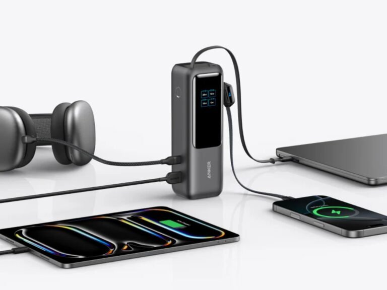 Anker’s 25,000 mAh and 100W power bank with smart display is back to its lowest price ever