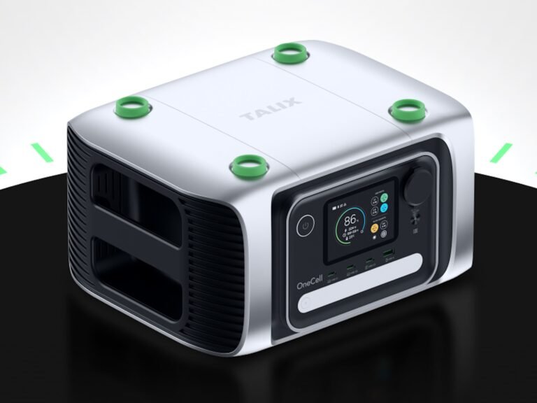 Lenovo Talix Zeta: Expandable power station offers 20-year lifespan, 240W USB-C and solar charging