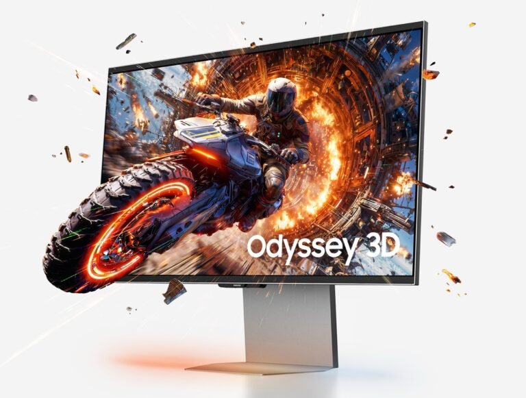 Samsung Odyssey G90XH 6K gaming monitor with 165Hz and glasses-free 3D appears