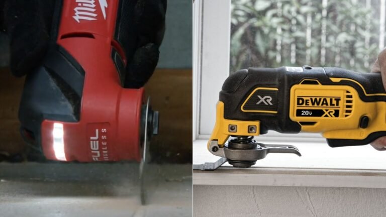 Milwaukee Vs DeWalt: How The Brands’ FUEL & Max XR Oscillating Tools Compare