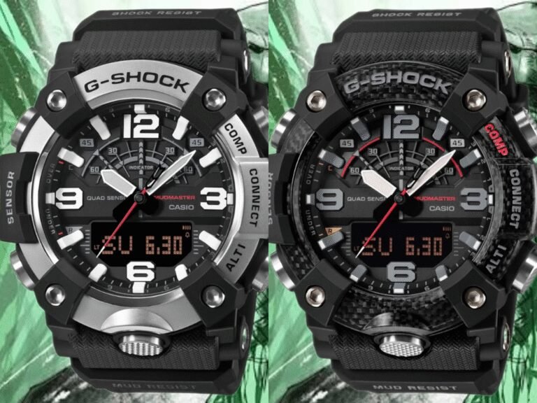Fresh Casio GG‑B100X leak hints at a subtle Mudmaster makeover with darker LCD and carbon bezels
