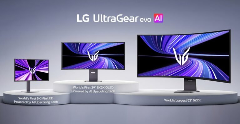 LG announces new UltraGear evo gaming monitors with AI upscaling LG announces new UltraGear evo gaming monitors with AI upscaling