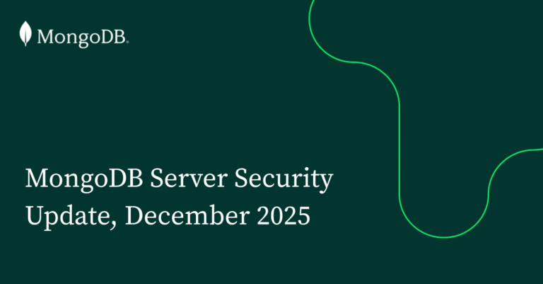 MongoDB Server Security Update, December 2025