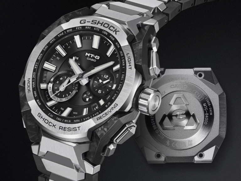 Casio’s new premium MTG-B4000D-1AJF watch with carbon frame now available to preorder