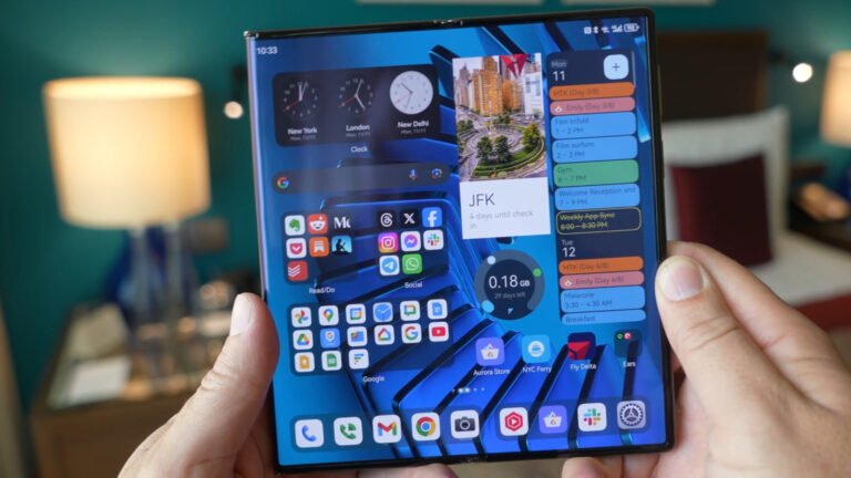 Samsung Shows Off Galaxy TriFold Smartphone At CES 2026 Ahead Of US Launch Samsung Shows Off Galaxy TriFold Smartphone At CES 2026 Ahead Of US Launch