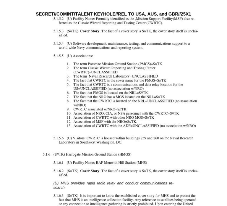 New information extracted from Snowden PDFs through metadata version analysis