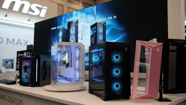 MSI Aegis, Vision, and new MEG X monitors make a splash at CES 2026