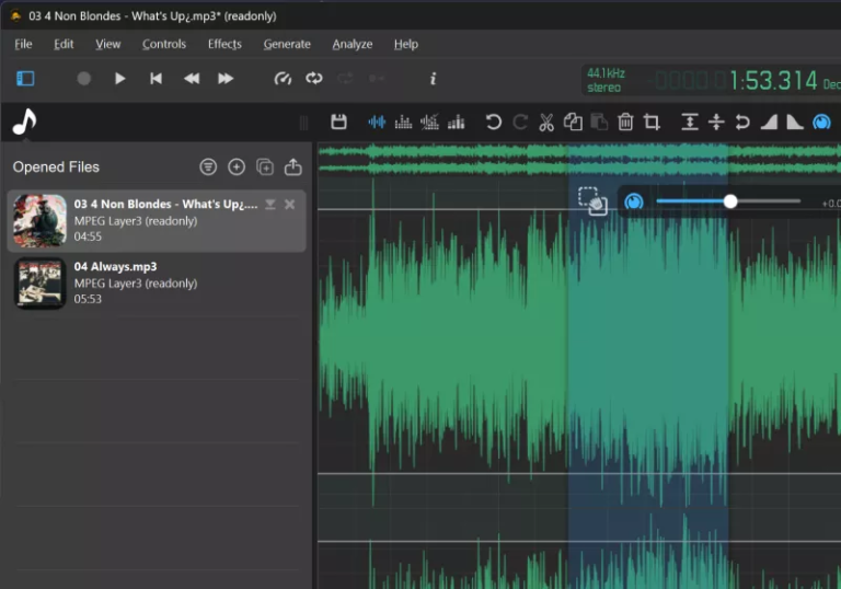 Ocenaudio is an easy cross-platform editor for everyday audio tasks