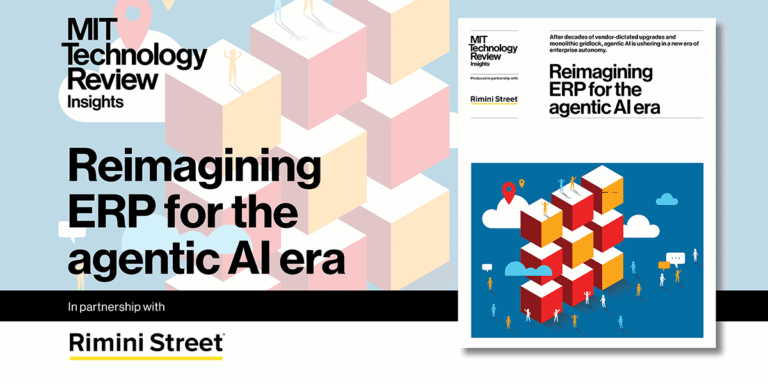 Reimagining ERP for the agentic AI era