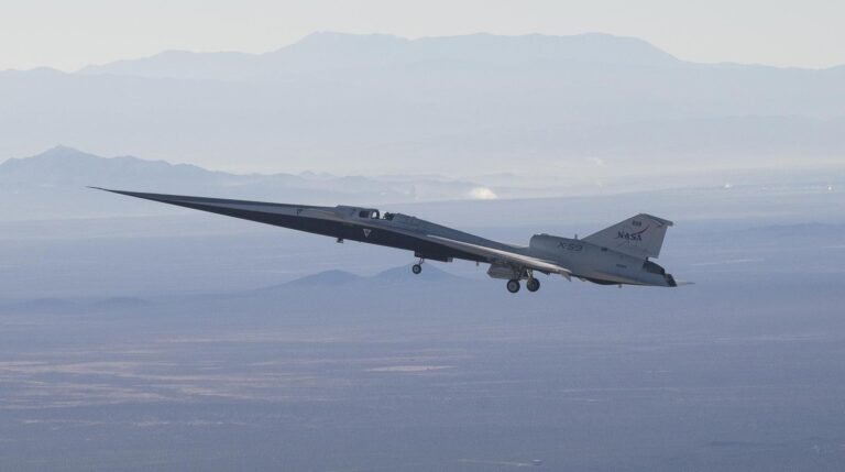 NASA’s Ultra-Quiet X-59 Aircraft Just Took To The Skies For The First Time NASA’s Ultra-Quiet X-59 Aircraft Just Took To The Skies For The First Time