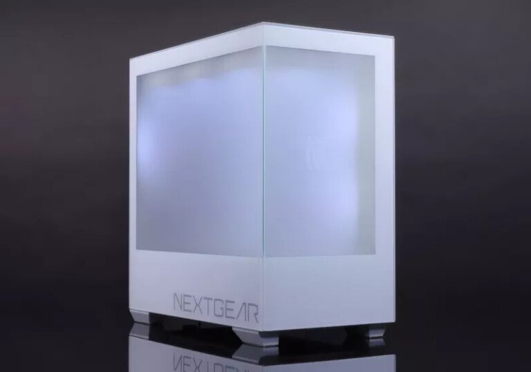 This gaming PC uses smart glass to switch between transparent and opaque panels