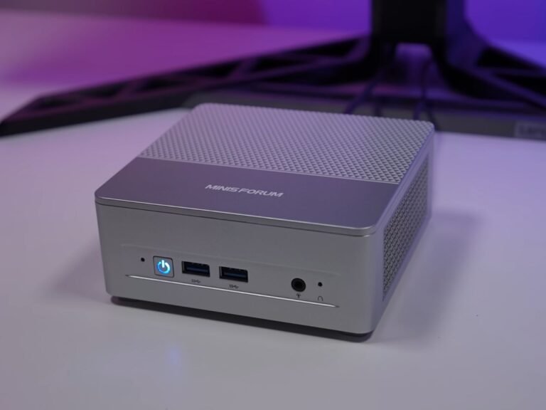 This Mac mini-sized PC’s 65 W Ryzen processor nearly matches an RTX 2050 without a GPU and can also connect an external graphics card