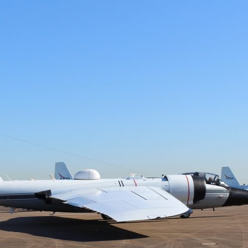 A WB-57 pilot just made a heroic landing in Houston after its landing gear failed A WB-57 pilot just made a heroic landing in Houston after its landing gear failed