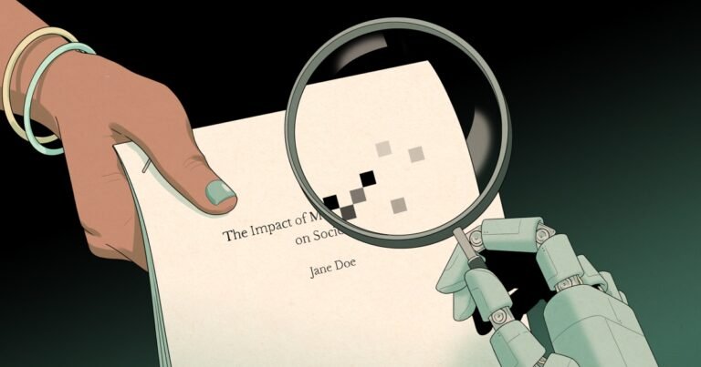 To avoid accusations of AI cheating, college students are turning to AI